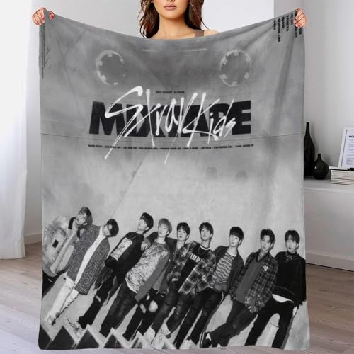 AYZOFCNDK Strey Kids Decke 3D Muster Kuscheldecke Flannel Fleece Blanket Für Kinder Erwachsene Geburtstag Witzige Geschenke Wohndecke Langlebig 60x80inch(150x200cm) von AYZOFCNDK