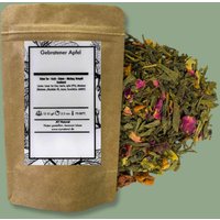 Apfeltee Gebraten | Grüner Tee Koffeinhaltig Aus China Pure Konzentration Mit Kostenlosem Teesieb Und Probetee von AYnatural