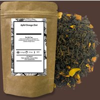 Apfeltee - Orange Zimt | Pu Erh Tee Darm Koffein Natürliche Inhaltsstoffe Mit Kostenlosem Teesieb Und Probetee von AYnatural