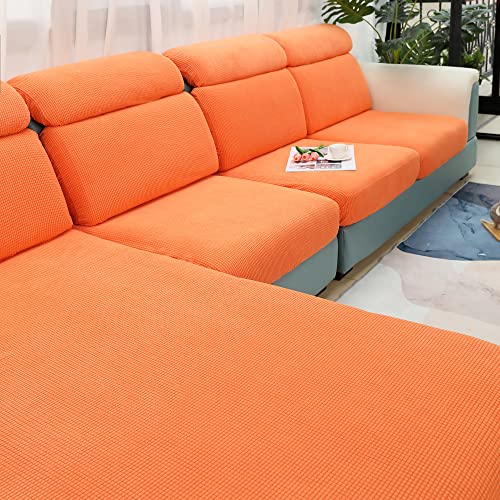 AYouge Sofa Sitzkissenbezug - Elastischer Sitzkissenbezug - Elastischer Hausbezug Rutschfester Stoffkarierter Sofabezug von AYouge