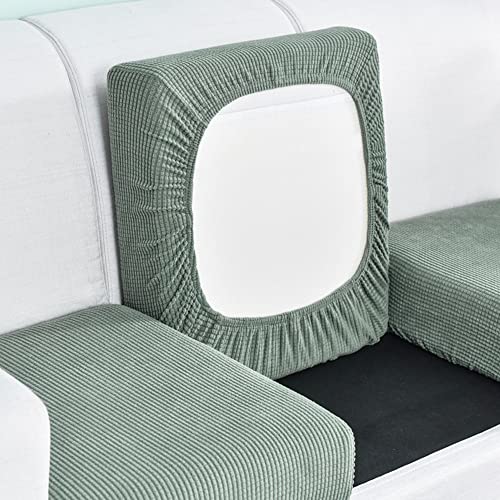 AYouge Sofa Sitzkissenbezug - Elastischer Sitzkissenbezug - Elastischer Hausbezug Rutschfester Stoffkarierter Sofabezug von AYouge