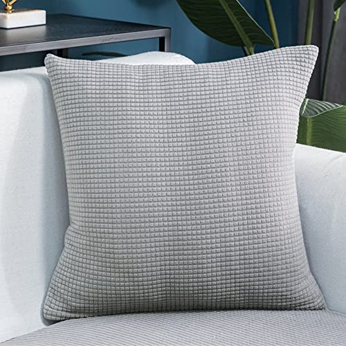 AYouge Sofabezug,Sofabezug Ecksofa-Sofabezug Stretch Sofabezug mit festem Schaumstoffstab für 1/2/3/4 Sitzer（L-förmiges Ecksofa erfordert Zwei） von AYouge