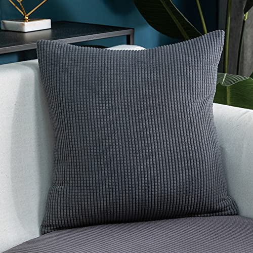 AYouge Sofabezug,Sofabezug Ecksofa-Sofabezug Stretch Sofabezug mit festem Schaumstoffstab für 1/2/3/4 Sitzer（L-förmiges Ecksofa erfordert Zwei） von AYouge