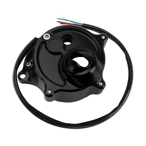 Motorrad Schwarz Tachometer Halterung Anzug Fit for Sportster XL 883 1200 Custom 2008-2013 von AYrMtH