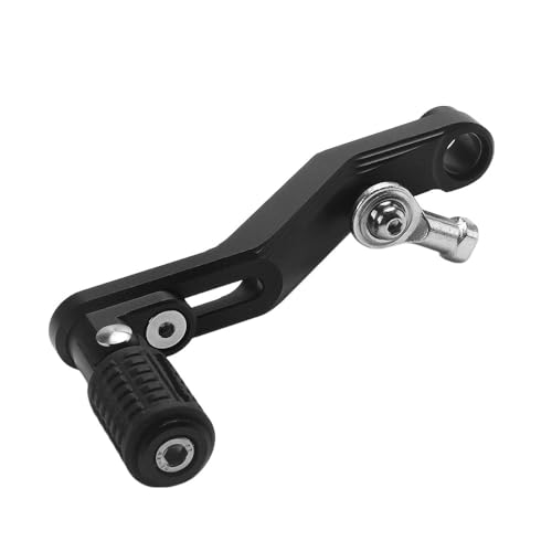 Schalthebel Passend for XTZ 700 700 Xtz700 T7 2019-2024 Motorrad Aluminium Einstellbarer Schalthebel Pedalhebel Zubehör(Black) von AYrMtH