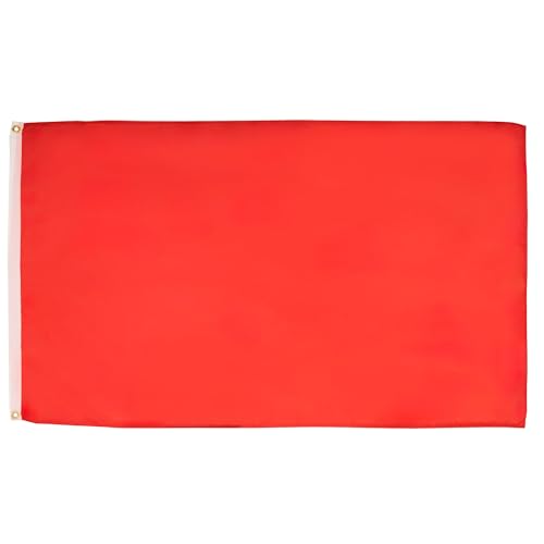 AZ FLAG 10 Stück einfarbige Flagge rot – 90 x 60 cm – Flagge in der Farbe Rot, 100 % Polyester mit integrierten Metallösen AZ FLAG 10 Stück einfarbige Flagge rot – 90 x 60 cm – Flagge in der Farbe Rot, 100 % Polyester mit integrierten Metallösen von AZ FLAG