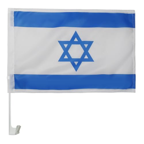 AZ FLAG - Autofahne Israel - 45x30 cm - Israelische Autoflagge 30 x 45 Cm - Auto Flaggen AZ FLAG - Autofahne Israel - 45x30 cm - Israelische Autoflagge 30 x 45 Cm - Auto Flaggen von AZ FLAG
