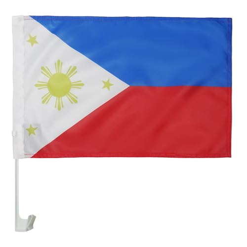 AZ FLAG - Autofahne Philippinen - 45x30 cm - Philippinische Autoflagge 30 x 45 Cm - Auto Flaggen von AZ FLAG