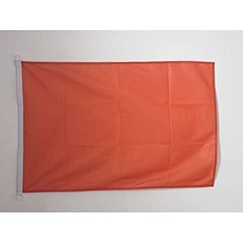 AZ FLAG BOOTFLAGGE EINFARBIG ORANGE 45x30cm - EINFARBIG BOOTSFAHNE 30 x 45 cm Marine flaggen Top Qualität von AZ FLAG