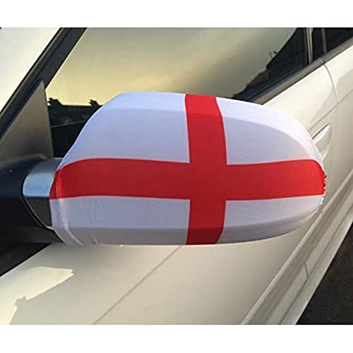 AUSSENSPIEGEL FLAGGE ENGLAND 2 stück - ENGLISCHE Autospiegelfahne - Spiegel Car cover spezielle Auto AZ FLAG von AZ FLAG