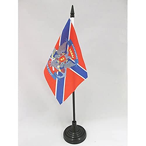 AZ FLAG New Russia Tischflagge mit Waffen, 15 x 10 cm von AZ FLAG