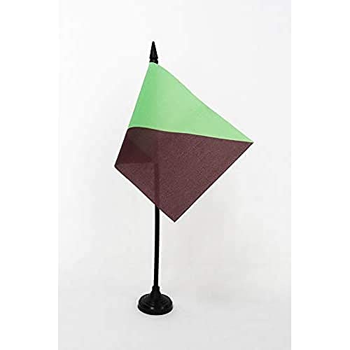 TISCHFLAGGE PRIMITIVISMUS 15x10cm - ANARCHIE TISCHFAHNE 10 x 15 cm - flaggen AZ FLAG von AZ FLAG