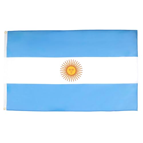 AZ FLAG - Flagge Argentinien - 150x90 cm - Argentinische Fahne 90 x 150 Cm Feiner Polyester - Flaggen von AZ FLAG