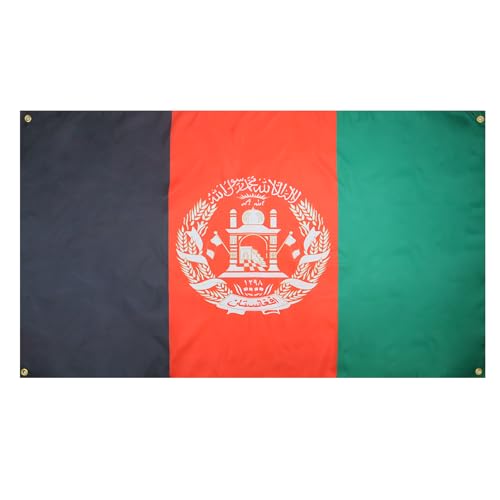 AZ FLAG Flagge Afghanistan, 150 x 90 cm, mit 4 Ösen, Afghanischer Pavillon für Balkon oder Wand AZ FLAG Flagge Afghanistan, 150 x 90 cm, mit 4 Ösen, Afghanischer Pavillon für Balkon oder Wand von AZ FLAG