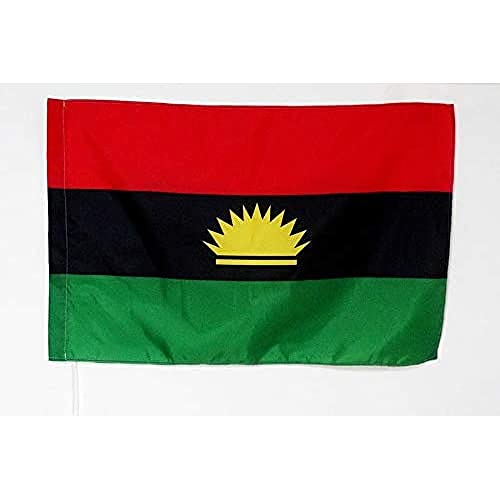 AZ FLAG Flagge BIAFRA Separatist IN Nigeria 90x60cm - Republik BIAFRA Fahne 60 x 90 cm Scheide für Mast - flaggen Top Qualität von AZ FLAG