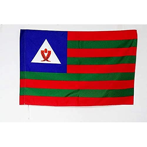 AZ FLAG Flagge BUBI VON ÄQUATORIALGUINEA 90x60cm - BUBI-VOLKSGRUPPE Fahne 60 x 90 cm Scheide für Mast - flaggen Top Qualität von AZ FLAG
