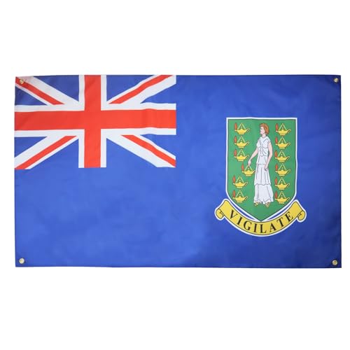 AZ FLAG Flagge Britische Jungferninseln, 150 x 90 cm, mit 4 Ösen, englischer Pavillon für Balkon oder Wand AZ FLAG Flagge Britische Jungferninseln, 150 x 90 cm, mit 4 Ösen, englischer Pavillon für Balkon oder Wand von AZ FLAG