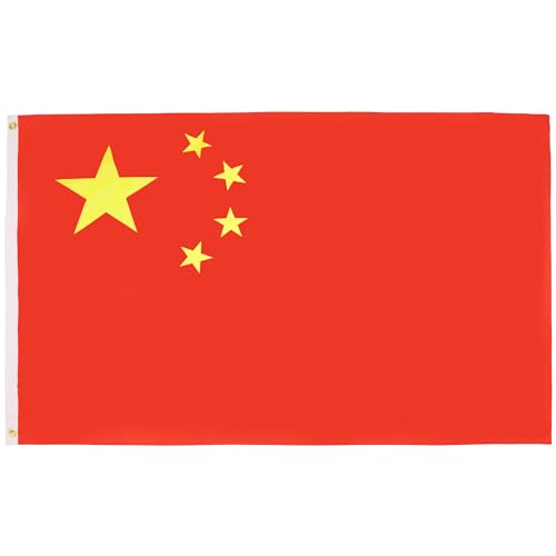 AZ FLAG Flagge China 150x90cm - CHINESISCHE Fahne 90 x 150 cm feiner Polyester - flaggen von AZ FLAG