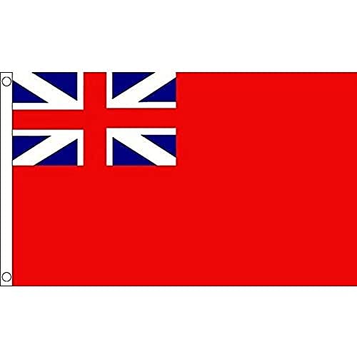 AZ FLAG - Flagge Das Vereinigte Königreich Naval Ensign Red Squadron - 150x90 cm - Britische Fahne 100% Polyester mit Messing-Ösen - 110g AZ FLAG - Flagge Das Vereinigte Königreich Naval Ensign Red Squadron - 150x90 cm - Britische Fahne 100% Polyester mit Messing-Ösen - 110g von AZ FLAG