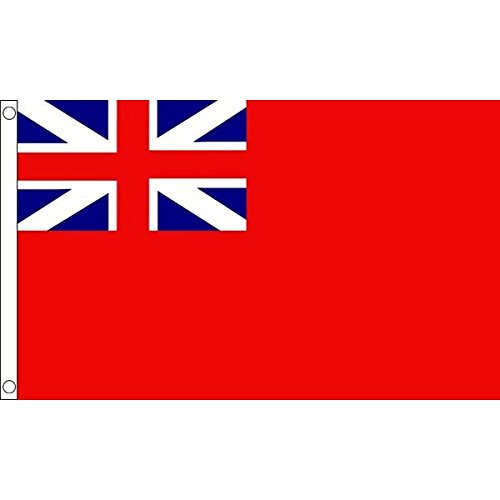 AZ FLAG - Flagge Das Vereinigte Königreich Naval Ensign Red Squadron - 90x60 cm - Britische Fahne 100% Polyester mit Messing-Ösen - UV-beständig - Vives Farben - 50g AZ FLAG - Flagge Das Vereinigte Königreich Naval Ensign Red Squadron - 90x60 cm - Britische Fahne 100% Polyester mit Messing-Ösen - UV-beständig - Vives Farben - 50g von AZ FLAG