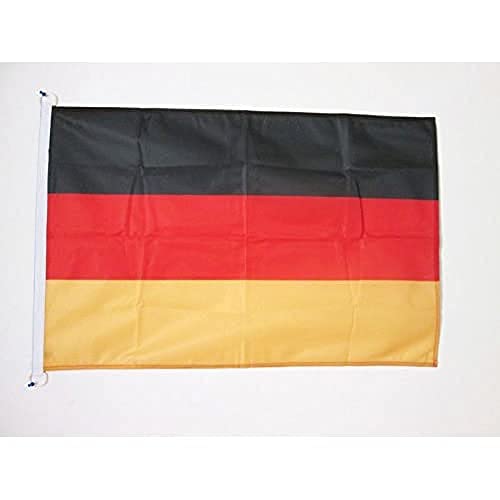 FLAGGE DEUTSCHLAND 90x60cm - DEUTSCHE FAHNE 60 x 90 cm Aussenverwendung - flaggen AZ FLAG Top Qualität von AZ FLAG