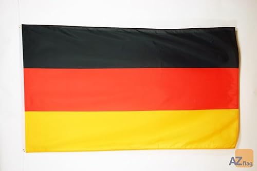 AZ FLAG Flagge Deutschland mit Ösen aus leichtem Polyester, 250 x 150 cm von AZ FLAG