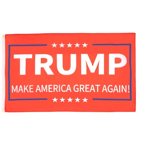 AZ FLAG - Flagge Donald Trump Präsident Usa 2020 Rot - 150x90 cm - Vereinigten Staaten Von Amerika Fahne 100% Polyester mit Messing-Ösen - 110g AZ FLAG - Flagge Donald Trump Präsident Usa 2020 Rot - 150x90 cm - Vereinigten Staaten Von Amerika Fahne 100% Polyester mit Messing-Ösen - 110g von AZ FLAG
