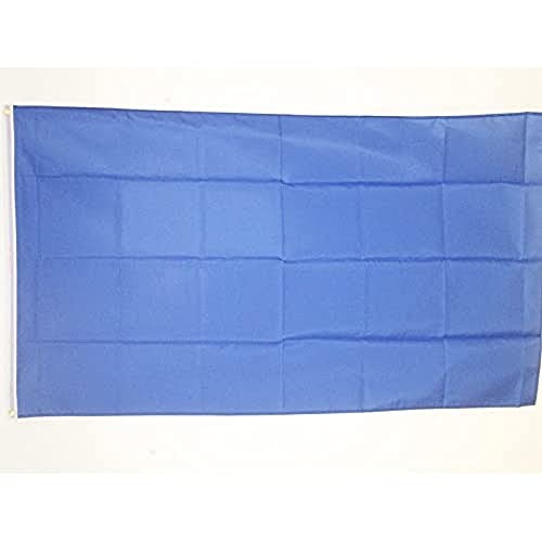 AZ FLAG Flagge EINFARBIG BLAU 250x150cm - EINFARBIG Fahne 150 x 250 cm - flaggen Top Qualität von AZ FLAG