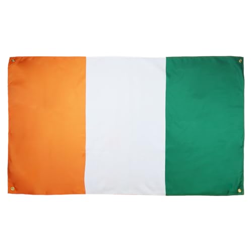 AZ FLAG Flagge Elfenbeinküste, 150 x 90 cm, mit 4 Ösen, elfenbeinfarbener Pavillon für Balkon oder Wand von AZ FLAG