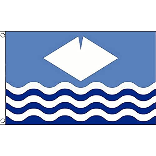 AZ FLAG - Flagge Grafschaft Isle Of Wight - 150x90 cm - Isle Of Wight Fahne 100% Polyester mit Messing-Ösen - 110g AZ FLAG - Flagge Grafschaft Isle Of Wight - 150x90 cm - Isle Of Wight Fahne 100% Polyester mit Messing-Ösen - 110g von AZ FLAG