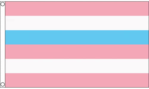 AZ FLAG Flagge Intersex STOLZ ROSA UND Blaue 150x90cm - INTERSEXUELL LGBT Fahne 90 x 150 cm - flaggen Top Qualität von AZ FLAG