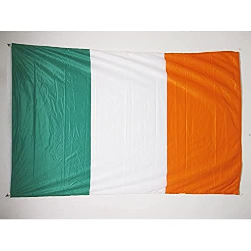 AZ FLAG Flagge Irland 150x90cm - IRISCHE Fahne 90 x 150 cm Aussenverwendung Metallösen - flaggen Top Qualität von AZ FLAG