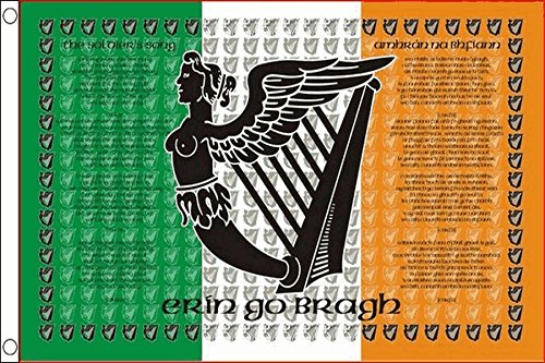 AZ FLAG Flagge Irland The Soldiers Song 90x60cm - IRISCHE Fahne 60 x 90 cm - flaggen Top Qualität von AZ FLAG