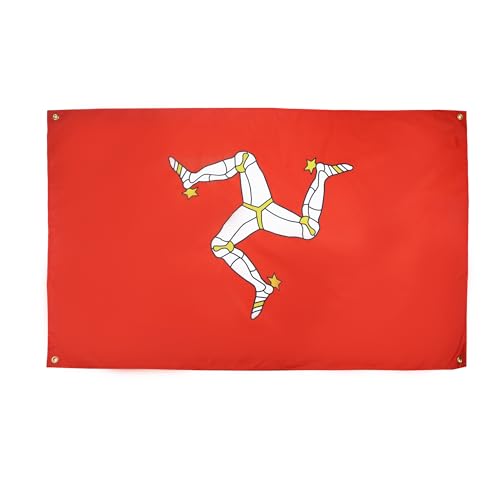AZ FLAG Flagge Isle of Man, 150 x 90 cm, mit 4 Ösen, Pavillon Mannois für Balkon oder Wand AZ FLAG Flagge Isle of Man, 150 x 90 cm, mit 4 Ösen, Pavillon Mannois für Balkon oder Wand von AZ FLAG