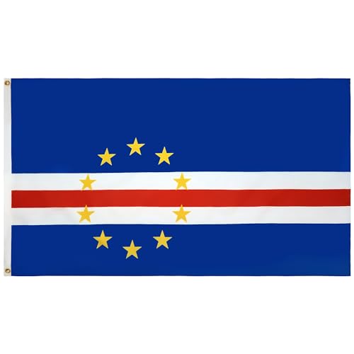 AZ FLAG Flagge KAP Verde 150x90cm - Republik Cabo Verde Fahne 90 x 150 cm - flaggen Top Qualität von AZ FLAG