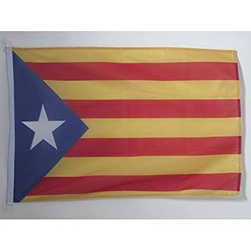 AZ FLAG Flagge KATALONIEN ESTELADA BLAVA 90x60cm - AUTONOMEN KATALANISCHEN Fahne 60 x 90 cm Aussenverwendung - flaggen Top Qualität von AZ FLAG