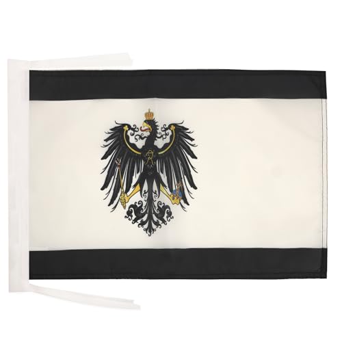 AZ FLAG - Flagge Königreich Preußen 1701-1918 - 45x30 cm Mit Kordel - Preussen Fahne 30 x 45 Cm - Flaggen AZ FLAG - Flagge Königreich Preußen 1701-1918 - 45x30 cm Mit Kordel - Preussen Fahne 30 x 45 Cm - Flaggen von AZ FLAG