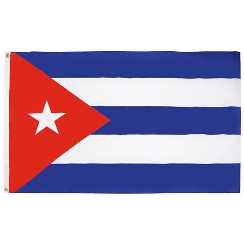 AZ FLAG Flagge Kuba 90x60cm - KUBANISCHE Fahne 60 x 90 cm - flaggen Top Qualität von AZ FLAG