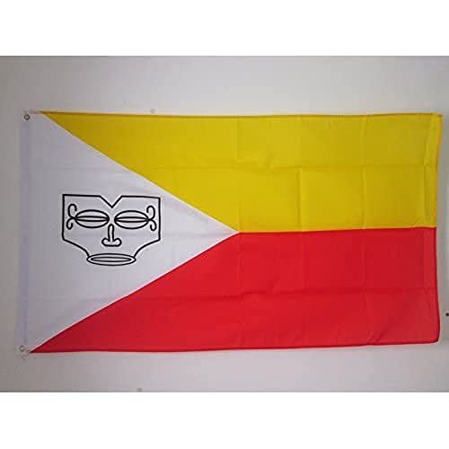 AZ FLAG - Flagge Marquesas-Inseln - 150x90 cm - Iles Marquises Fahne 100% Polyester mit Messing-Ösen - 110g von AZ FLAG