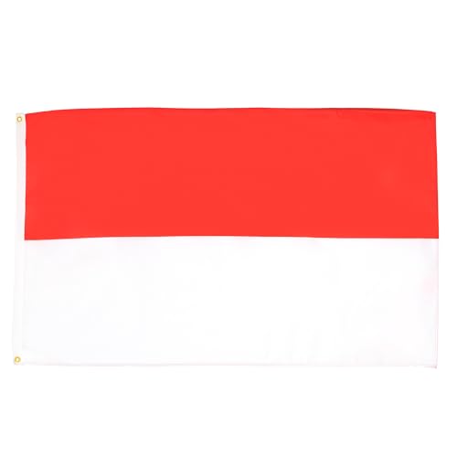 AZ FLAG Flagge Monaco 250x150cm - MONEGASSISCHE Fahne 150 x 250 cm - flaggen Top Qualität von AZ FLAG