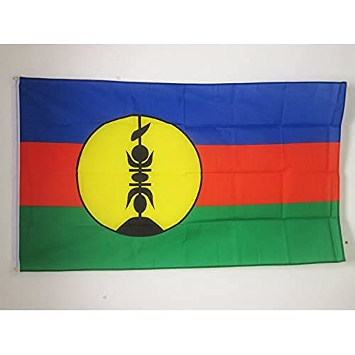 AZ FLAG Flagge NEUKALEDONIEN 90x60cm - Nouvelle CALÉDONIE Fahne 60 x 90 cm - flaggen Top Qualität von AZ FLAG