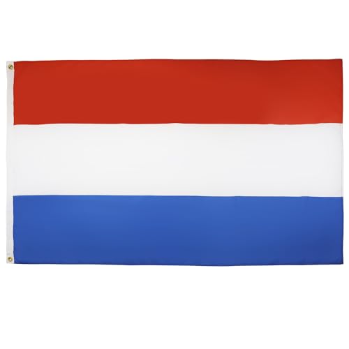 AZ FLAG - Flagge der Niederlande – 150 x 90 cm – Flagge Holland – Niederländisch 100% Polyester mit integrierten Metallösen – Pavillon 110 g von AZ FLAG