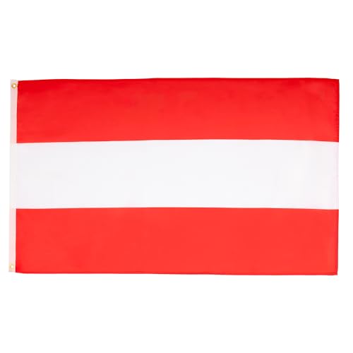 AZ FLAG Flagge ÖSTERREICH 150x90cm - ÖSTERREICHISCHE Fahne 90 x 150 cm feiner Polyester - flaggen von AZ FLAG