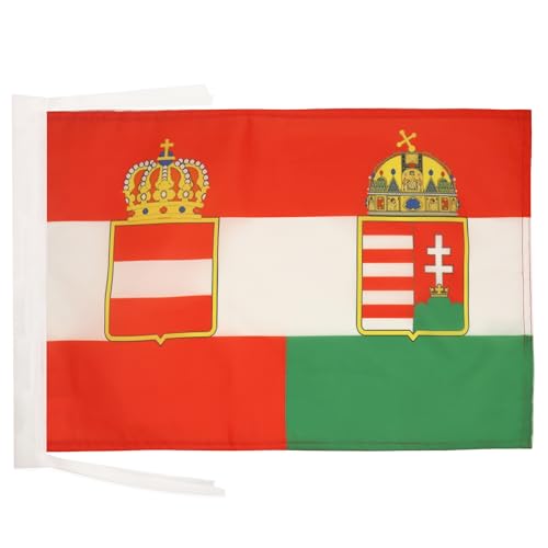 AZ FLAG - Flagge Österreich-Ungarn 1867-1918 - 45x30 cm Mit Kordel - Österreichisch-Ungarische Monarchie Fahne 30 x 45 Cm - Flaggen AZ FLAG - Flagge Österreich-Ungarn 1867-1918 - 45x30 cm Mit Kordel - Österreichisch-Ungarische Monarchie Fahne 30 x 45 Cm - Flaggen von AZ FLAG