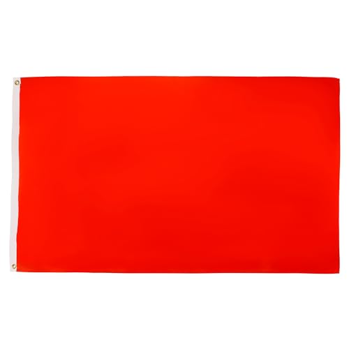 AZ FLAG Flagge ROTER Schiedsrichter 150x90cm - Motorsport RENNLEITUNG ROT Fahne 90 x 150 cm - flaggen Top Qualität von AZ FLAG