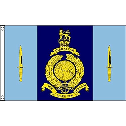 AZ FLAG - Flagge Royal Marines Von Vereinigtem Königreich 40 Kommando - 150x90 cm - Britische Fahne 100% Polyester mit Messing-Ösen - 110g AZ FLAG - Flagge Royal Marines Von Vereinigtem Königreich 40 Kommando - 150x90 cm - Britische Fahne 100% Polyester mit Messing-Ösen - 110g von AZ FLAG