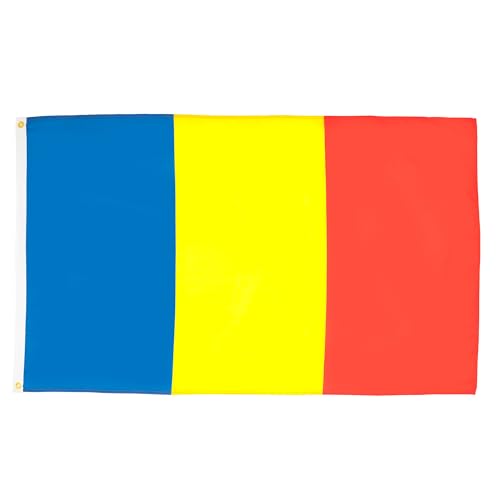 AZ FLAG Flagge RUMÄNIEN 150x90cm - RUMÄNISCHE Fahne 90 x 150 cm - flaggen Top Qualität von AZ FLAG