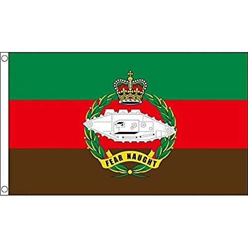 AZ FLAG - Flagge Royal Tank Regiment Von Vereinigtes Königreich - 150x90 cm - British Army Fahne 100% Polyester mit Messing-Ösen - 110g AZ FLAG - Flagge Royal Tank Regiment Von Vereinigtes Königreich - 150x90 cm - British Army Fahne 100% Polyester mit Messing-Ösen - 110g von AZ FLAG