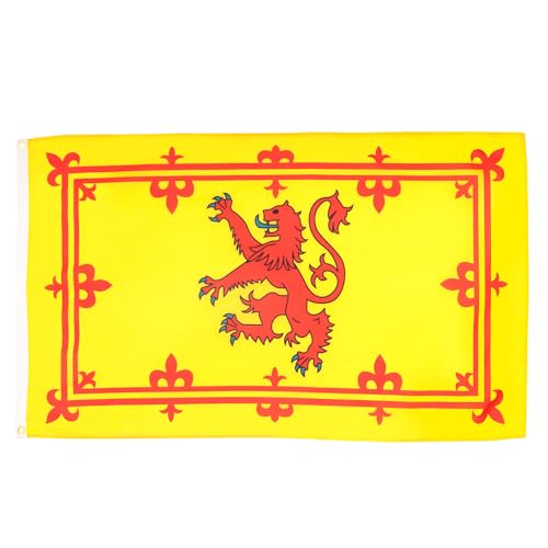 AZ FLAG - Flagge Schottland Königlich - 250x150 cm - Schottische Große Fahne 100% Polyester mit Messing-Ösen - 300g AZ FLAG - Flagge Schottland Königlich - 250x150 cm - Schottische Große Fahne 100% Polyester mit Messing-Ösen - 300g von AZ FLAG