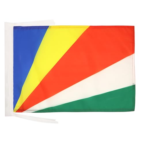 AZ FLAG - Flagge Seychellen - 45x30 cm Mit Kordel - Republik Seychellen Fahne 30 x 45 Cm - Flaggen von AZ FLAG